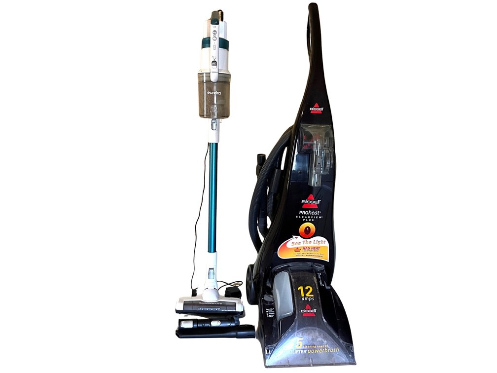 Bissell Carpet Cleaner & Eureka RapidClean Pro Vacuum