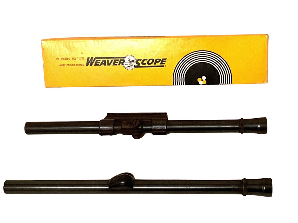 Two Weaver Rifle Scopes