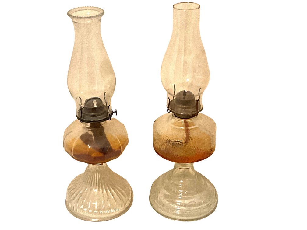 Glass Oil Lamps