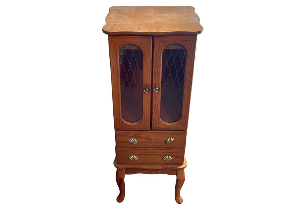 Wooden Jewelry Armoire