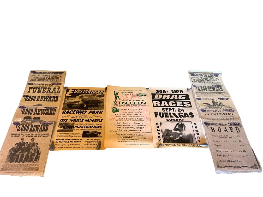 Historical Posters & Racing Event Posters