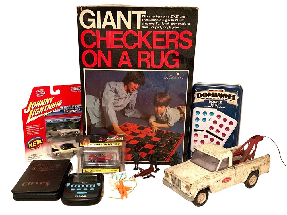 Tonka Tow Truck, Games and Die Cast Cars