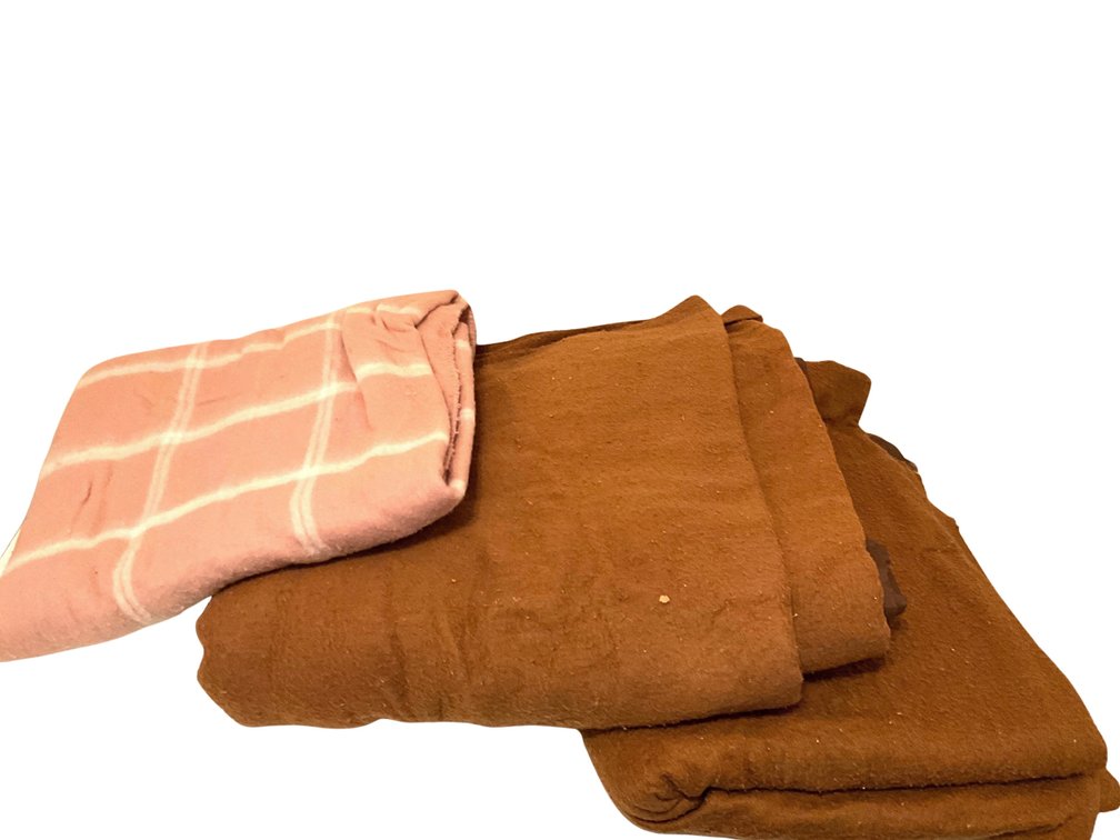 Brown & Pink Blankets