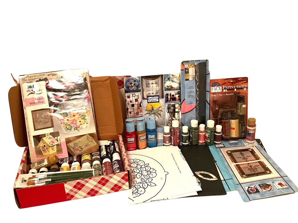 FolkArt Painting & Gallery Glass Craft Supplies
