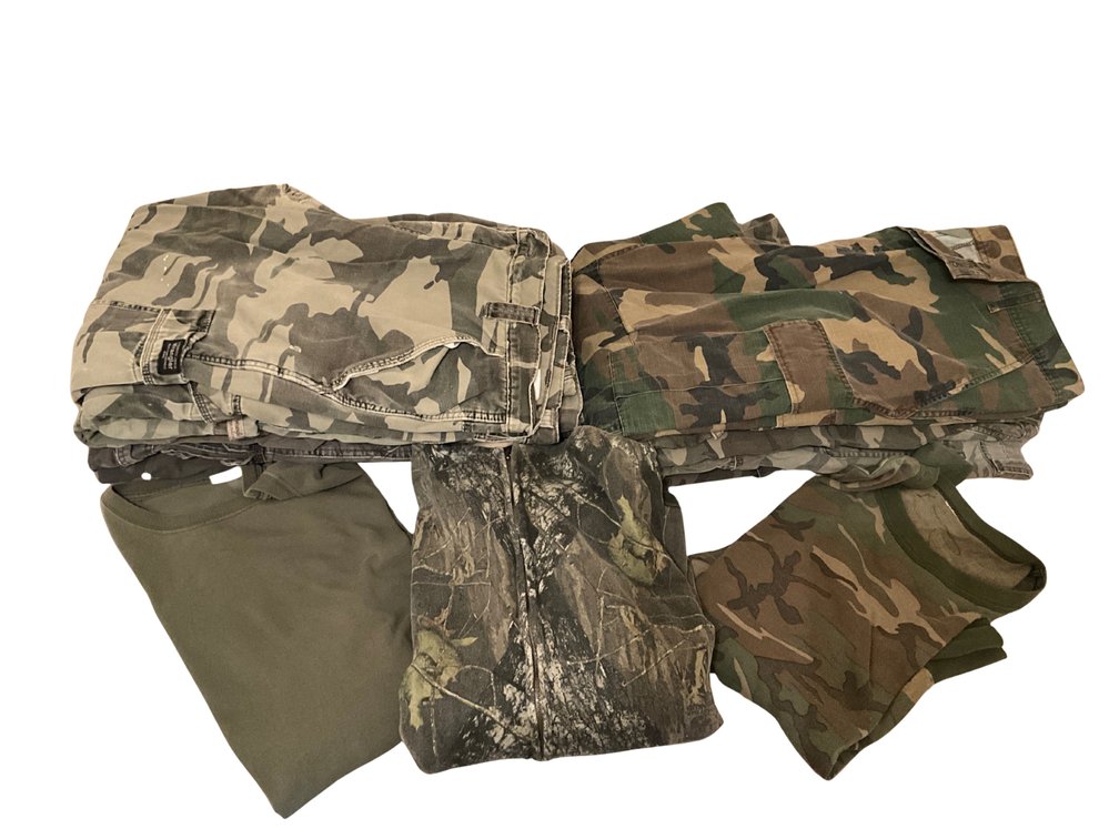 Camo Pants and Shirts