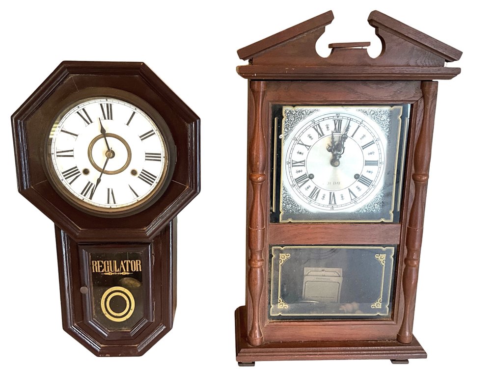 Regulator and Hamilton Clocks