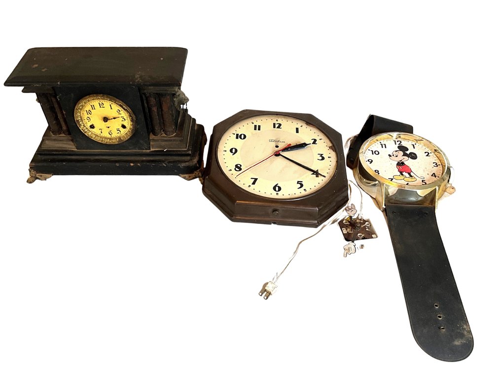 Three Clocks
