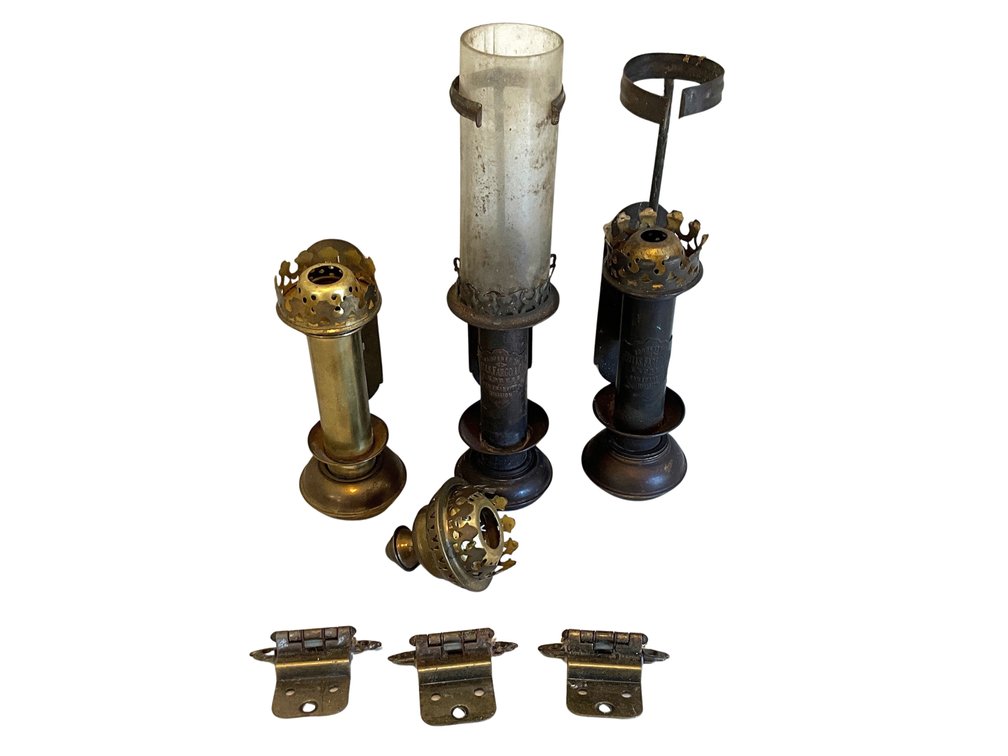 Antique Oil Lamp Sconces