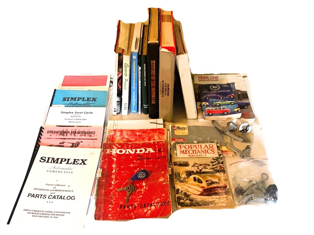 Automotive & Motorcycle Manuals, Catalogs and Reference Books