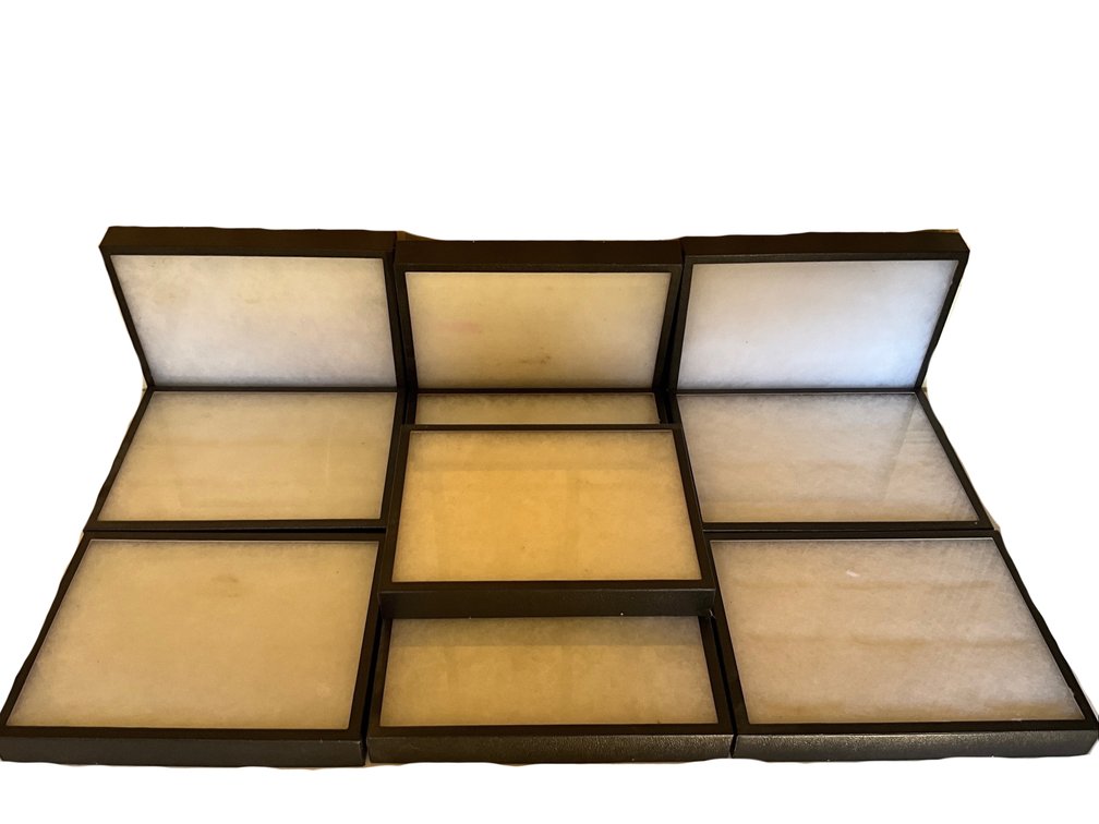 Ten Display Cases