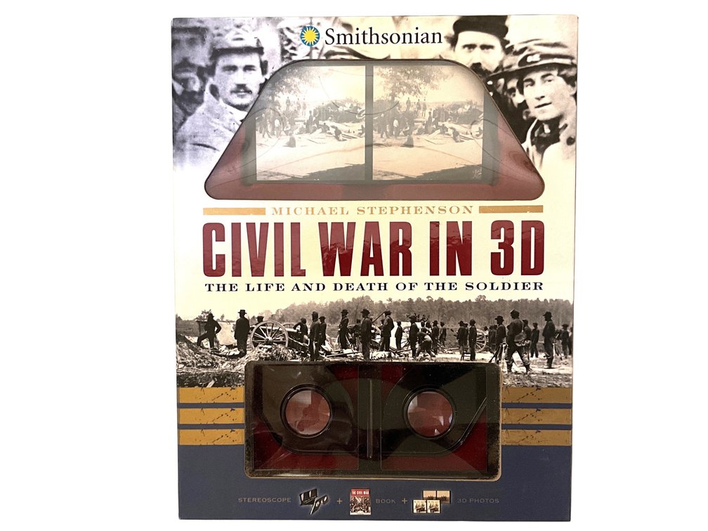 Smithsonian Civil War in 3D Book & Stereoscope Set
