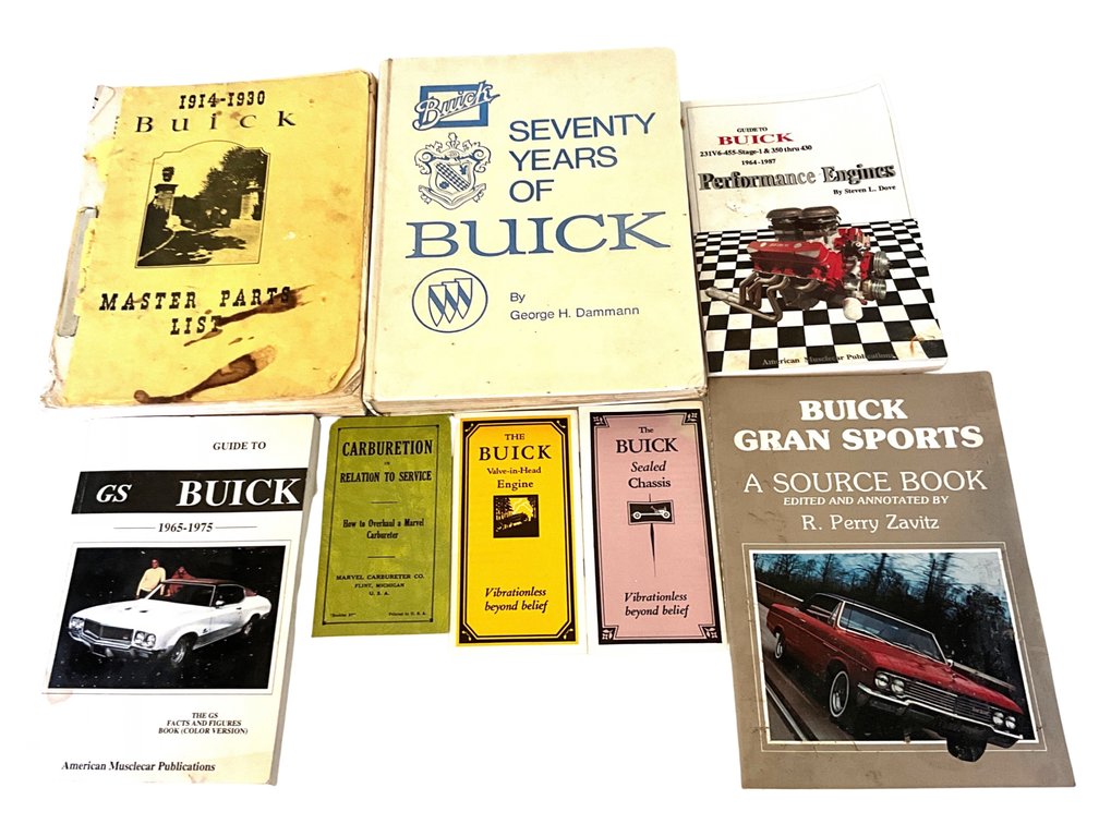 Buick Books, Manuals and Reference Guides