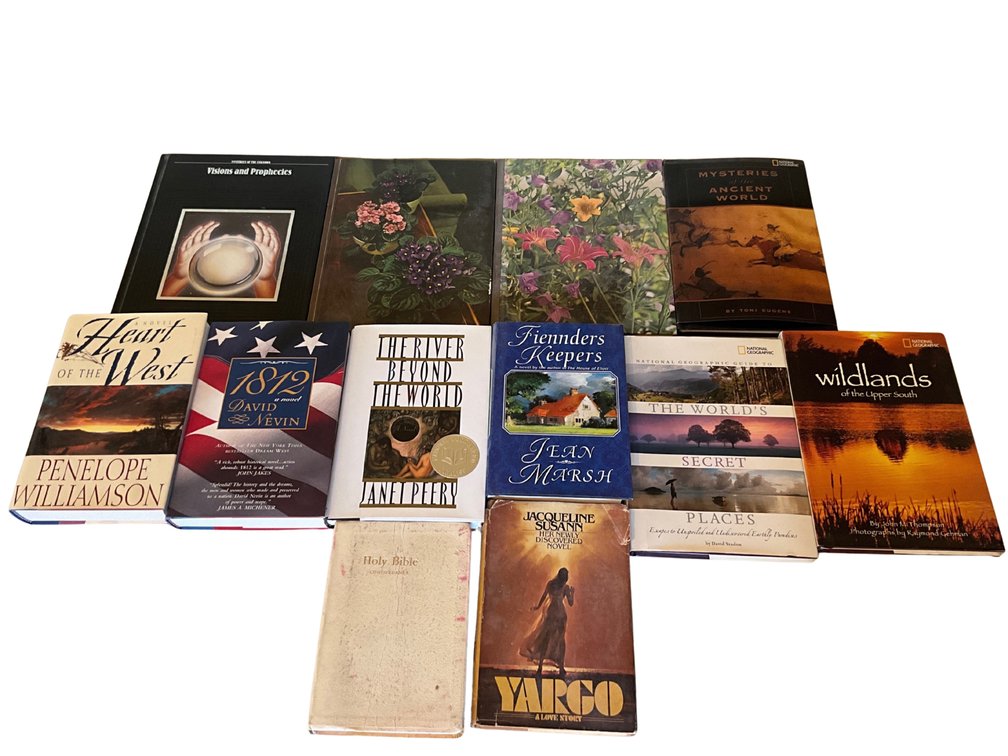 Books, Novels & National Geographic References