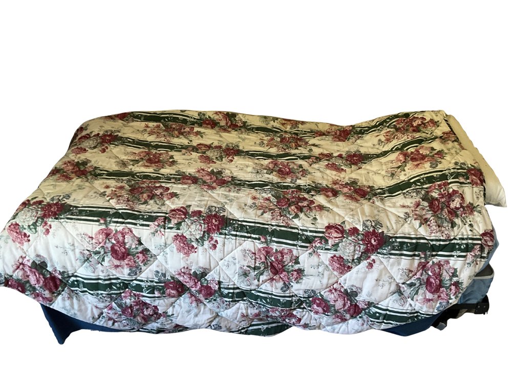 Two Twin Beds with Bedding
