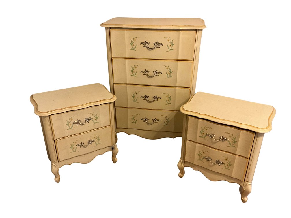 Three-Piece Bedroom Furniture Set