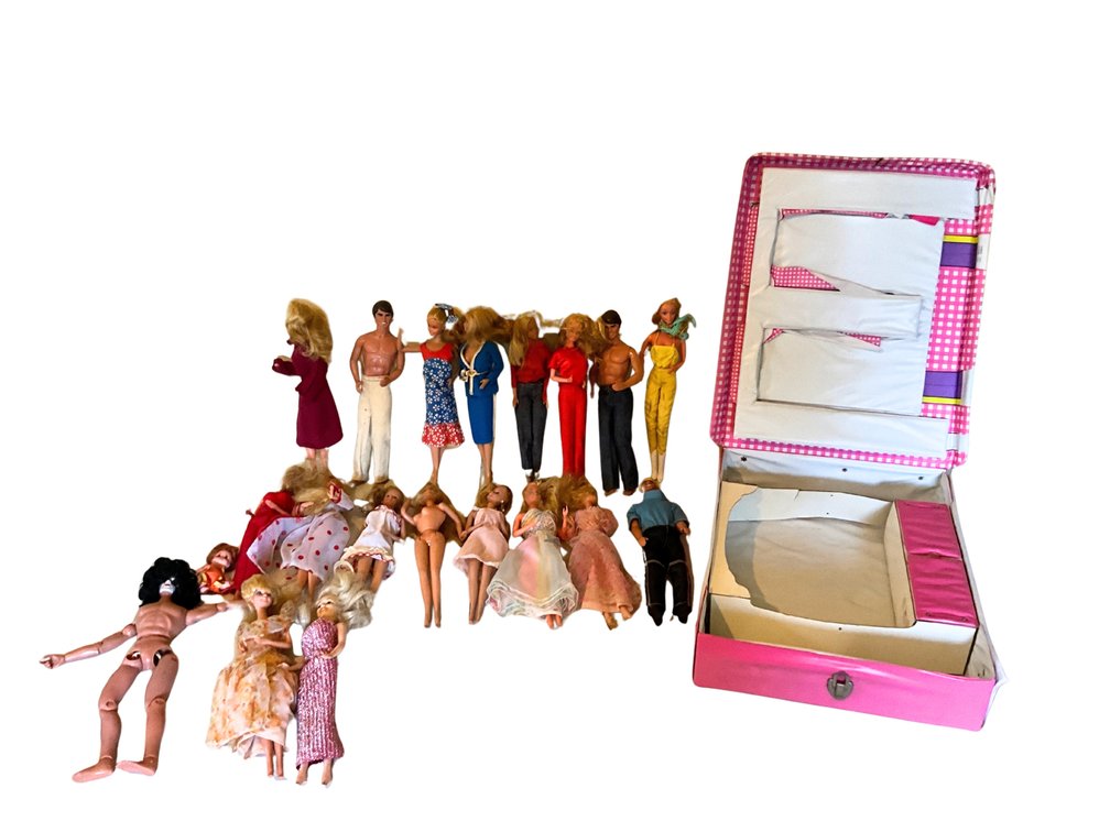 Barbie & Ken Doll Collection with Barbie Sleep ’N Keep Case