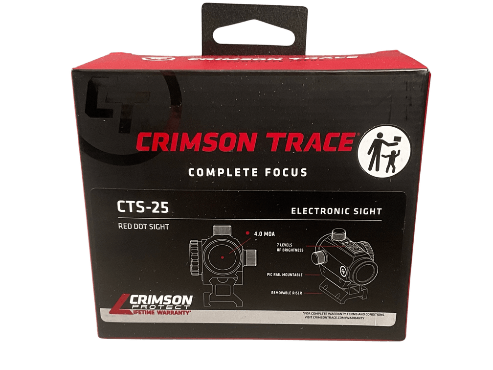 Crimson Trace Model CTS-25 Red Dot Sight 