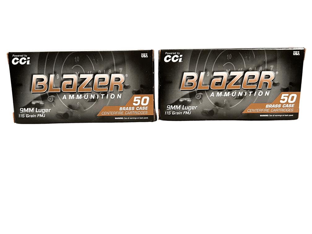 Blazer 9mm 115 grain Ammunition 