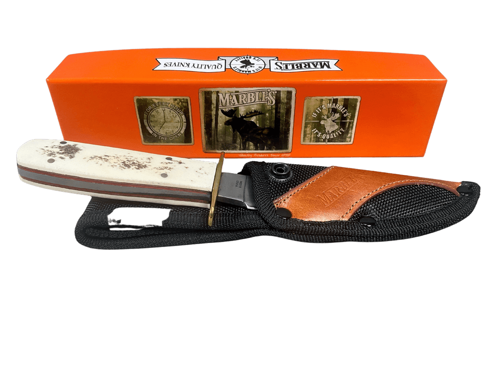 Marbles Fixed Blade Hunting Knife With Sheath