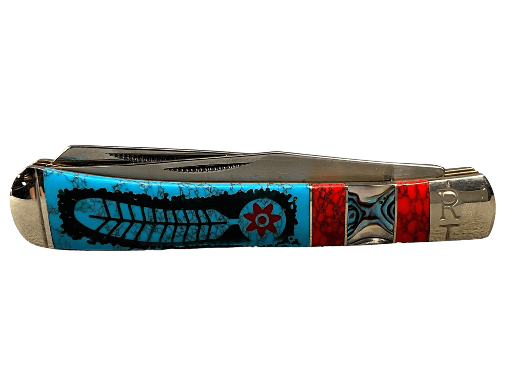 Rough Rider Dreamcatcher 2 Blade Pocket Knife 