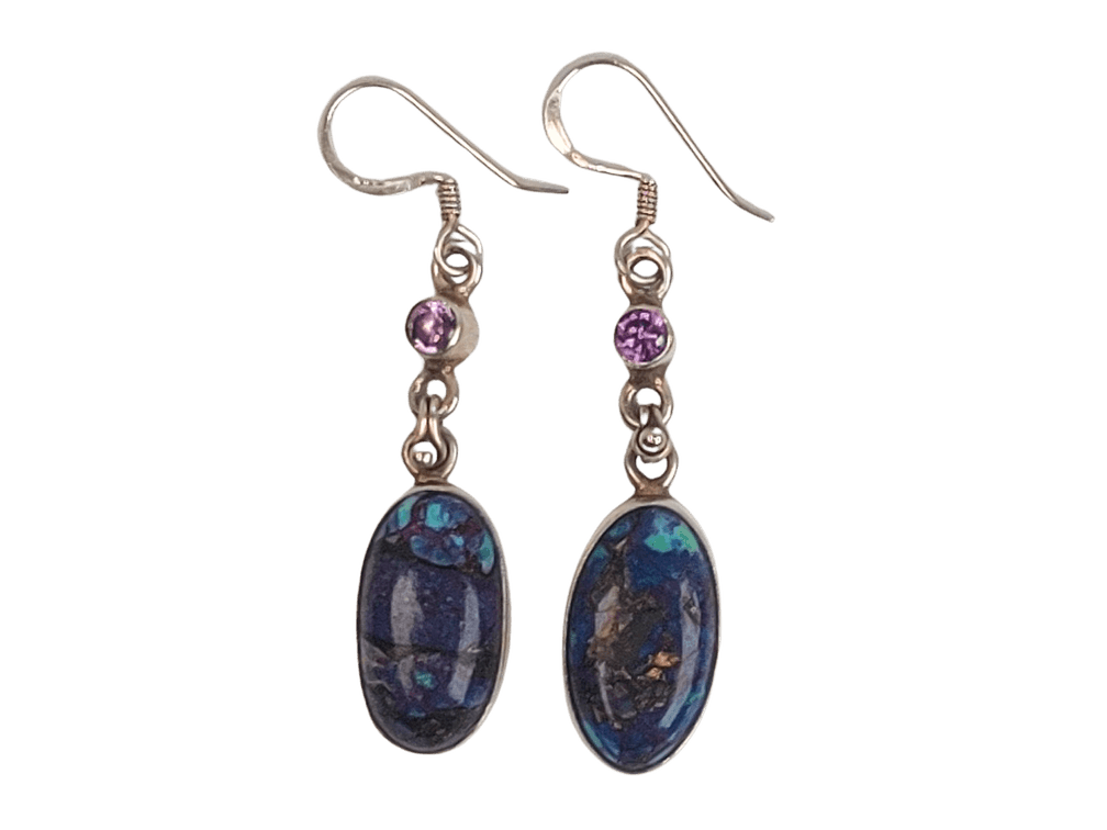 Vintage Sterling Silver Mojave Earrings