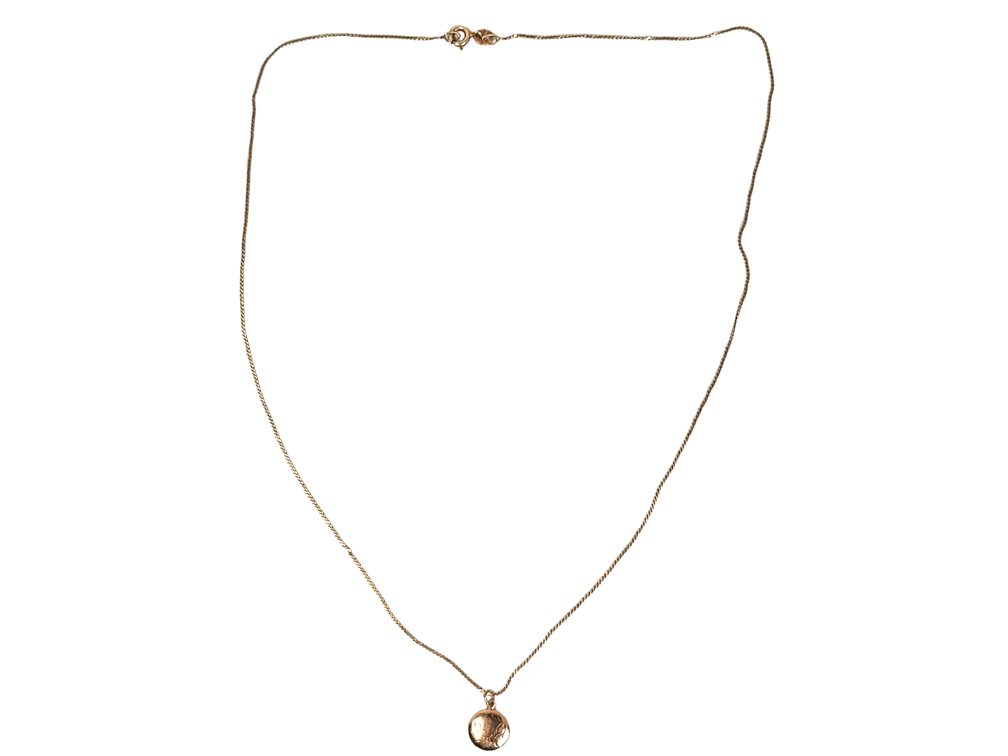 Great 10K Small Pendant Necklace
