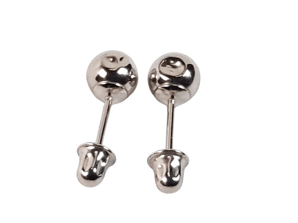 Classic 14K Gold Ball Studs