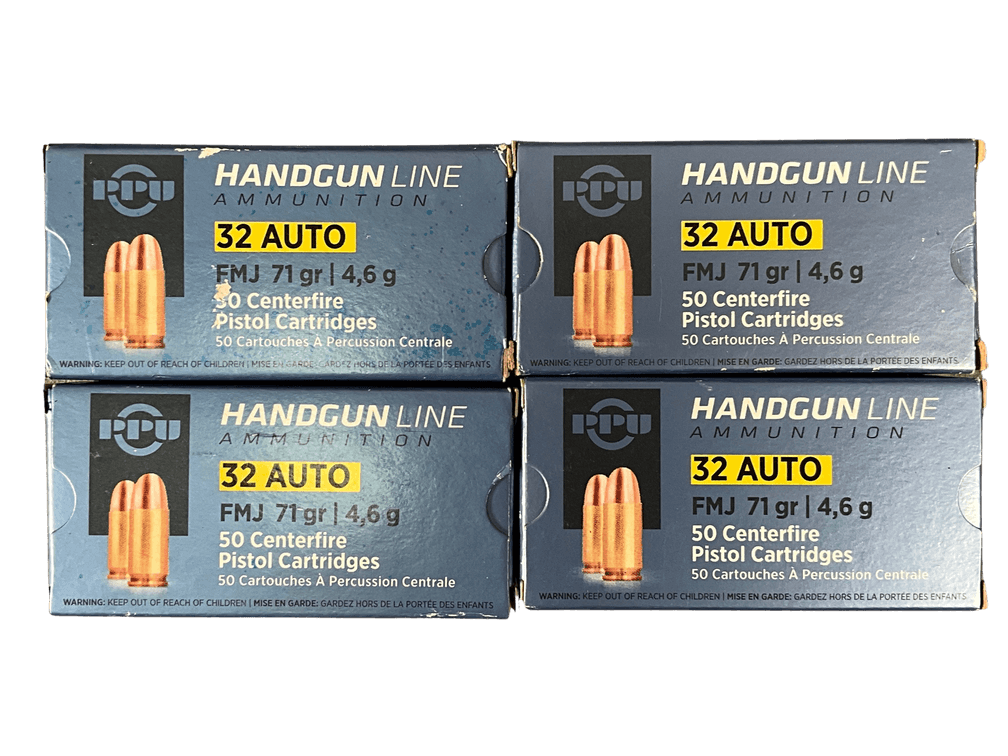 4 Boxes of PPU 32 Auto