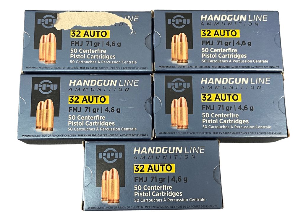 5 Boxes of PPU 32 Auto