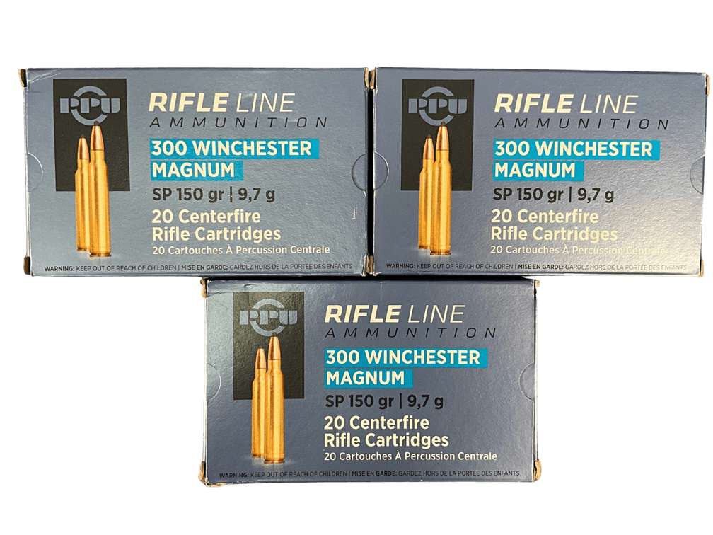 Rifle Line 300 Winchester Magnum Ammunition
