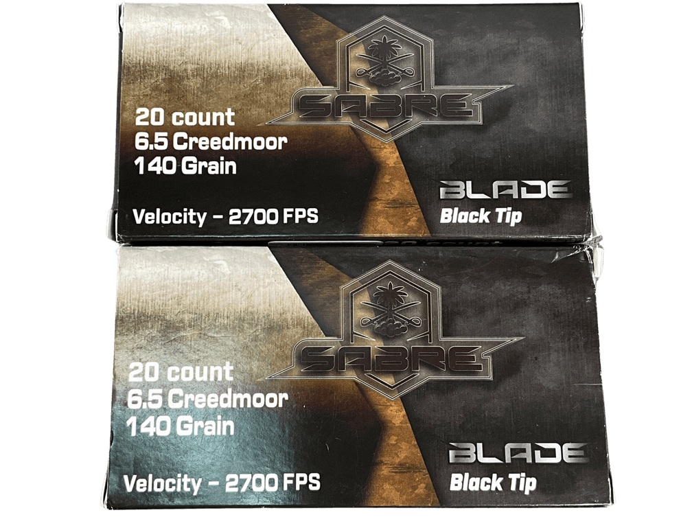 Blade Black Tip 6.5 Creedmore Ammunition