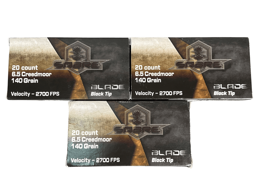 Blade Black Tip 6.5 Creedmore Ammunition