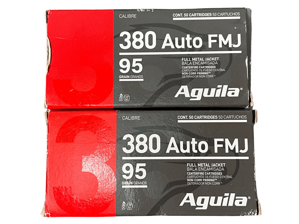 Aguila  380 FMJ Ammunition
