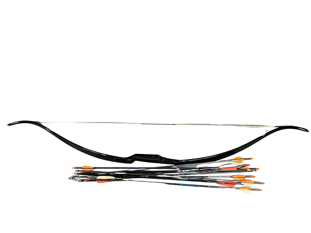 Recurve Bow with Arrows