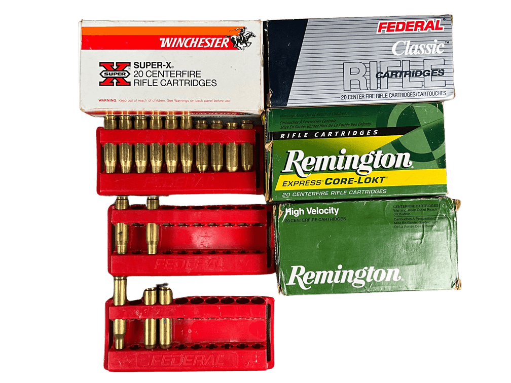 308 Win Ammunition and Brass