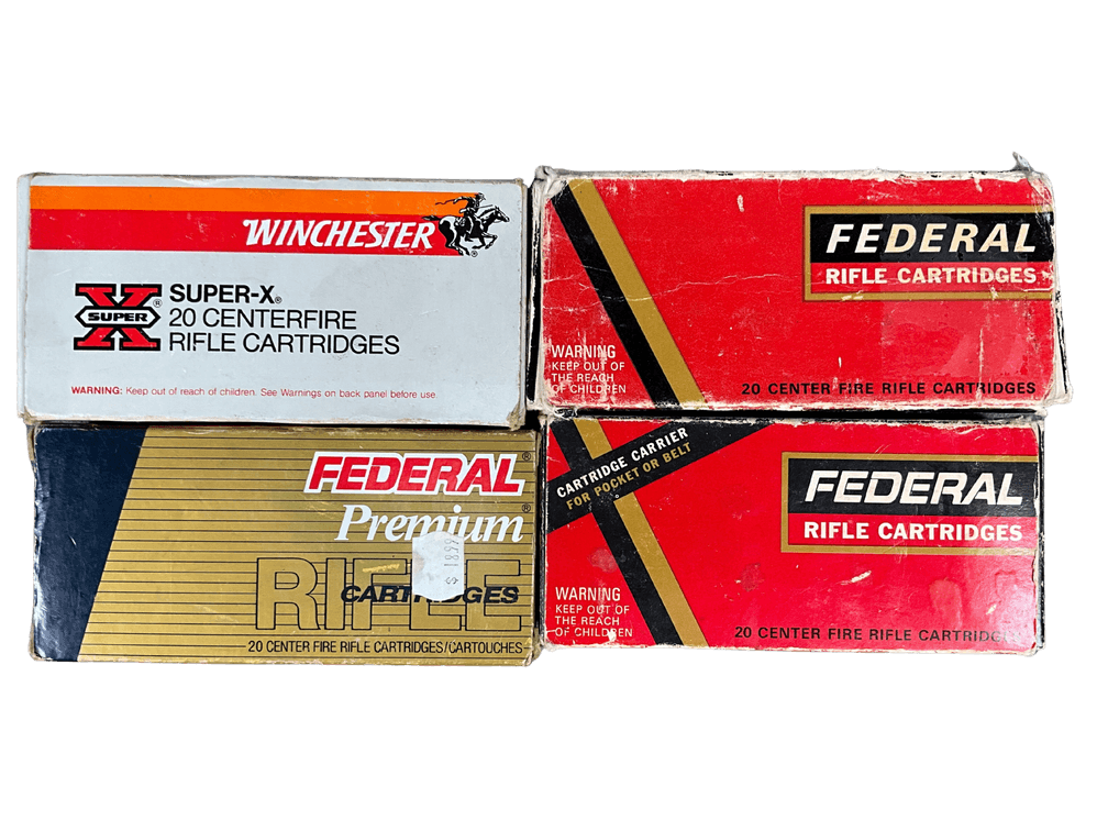 243 Win Ammunition and Brass