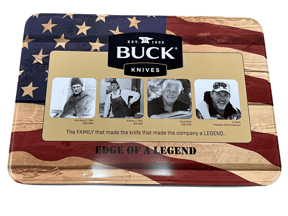 Buck 110 Folding Hunter Pocket Knife Collector Set