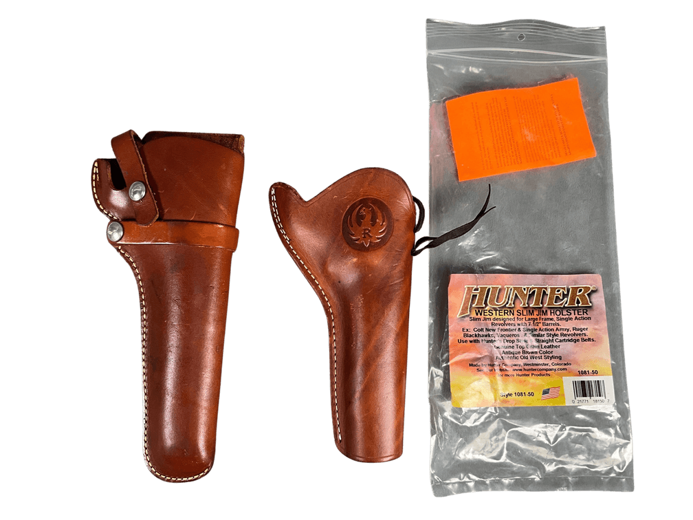 Ruger and Hunter Leather Holsters