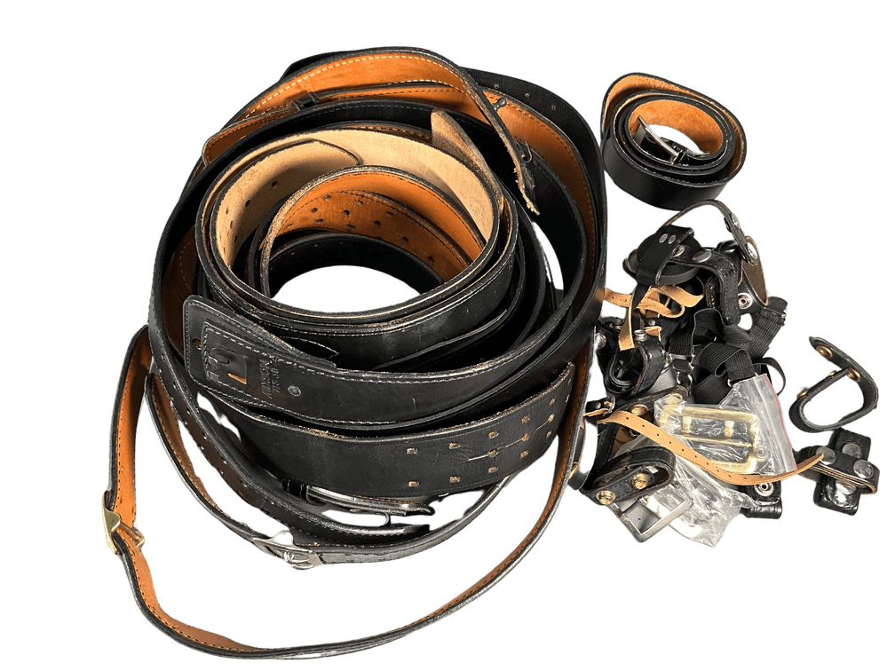 Leather Police Belts and Accessories