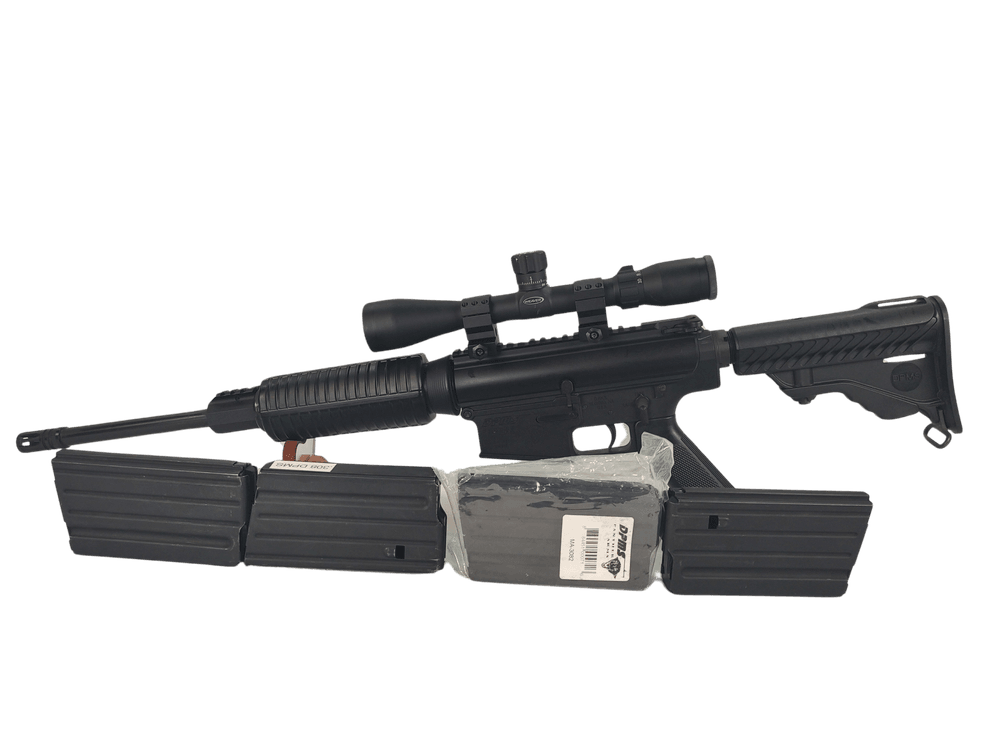 DPMS Panther Arms Model LR-308, 308 Caliber Rifle with Weaver Scope