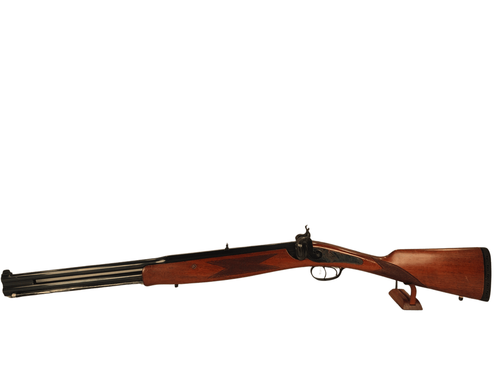 Iver Johnson Double Barrel Black Powder Rifle, 50 Caliber