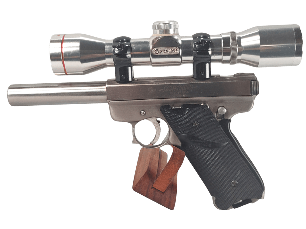 AMT Lightning 22 Long Rifle Pistol with Simmons Scope