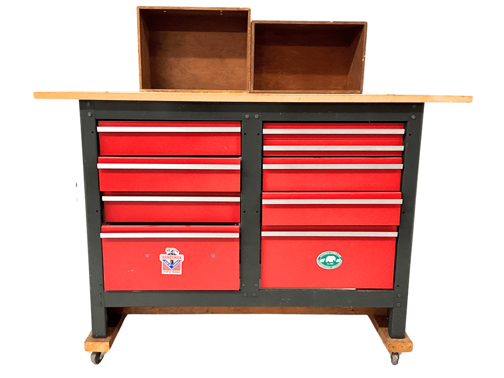 Metal Workbench Drawers