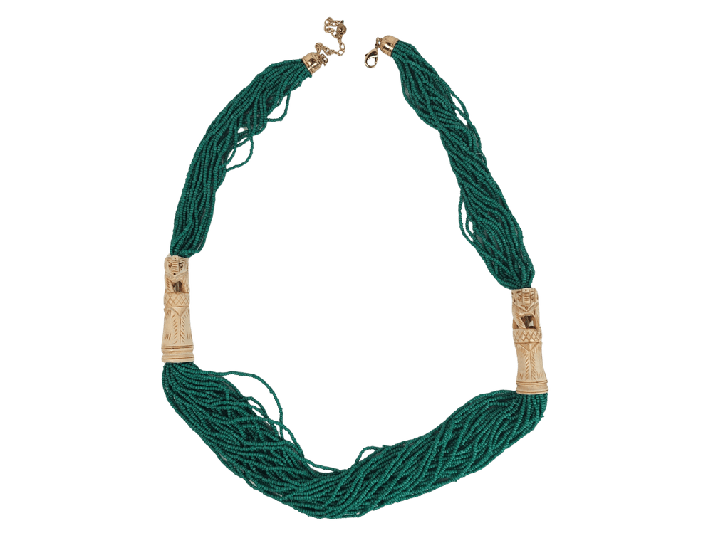 Genuine Bone Carved Necklace