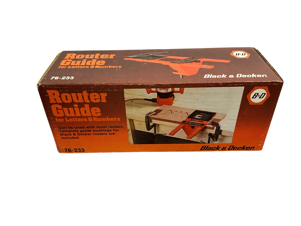 Black & Decker Router Guide