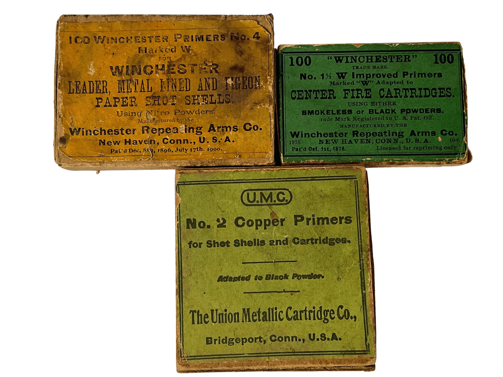 Vintage Boxes of Primers 