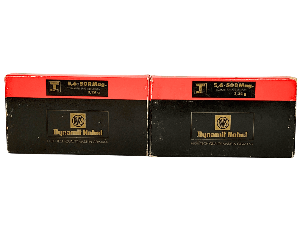 Two Boxes of Dynamit Nobel 5.6X 50R Magnum Ammuntion