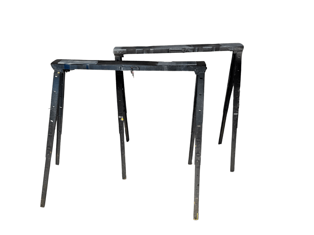 Pair of Metal Saw Horses