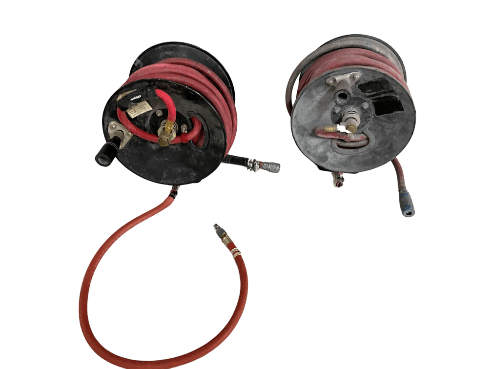 Two Air Hose Reels 