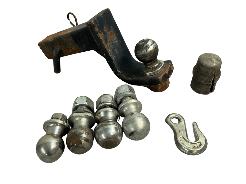 Drop Hitch and Spare Hitch Balls